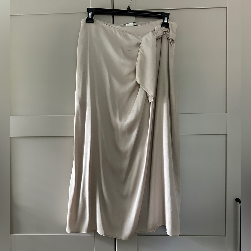 Club Monaco wrap detail skirt